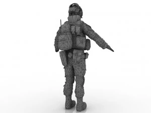 soldier 3D Model