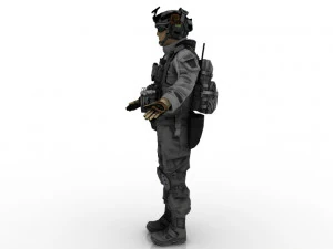 soldier 3D Model