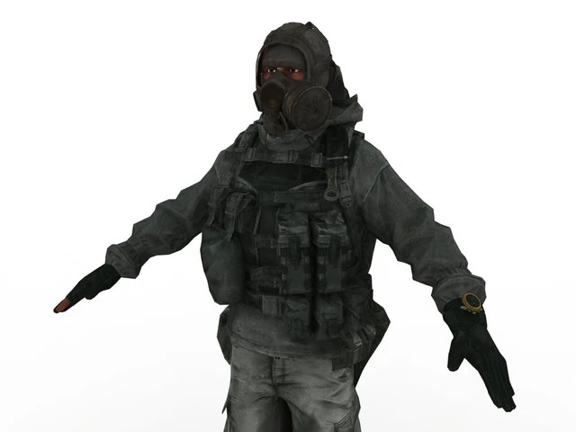 engineer 3D Model .c4d .max .obj .3ds .fbx .stl .blend