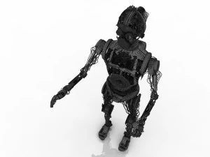 robot character 3D Model