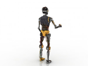 robot character 3D Model