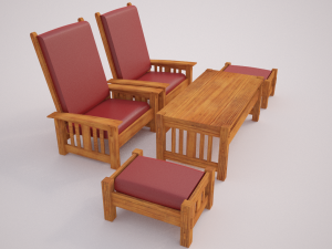 furniture living room Model 3D