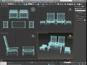 furniture living room Model 3D