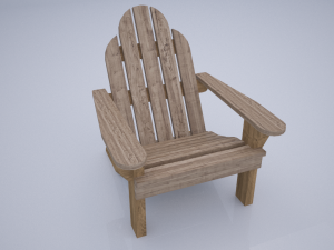 outdoor furniture 3D Модель