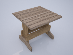 outdoor furniture 3D Модель