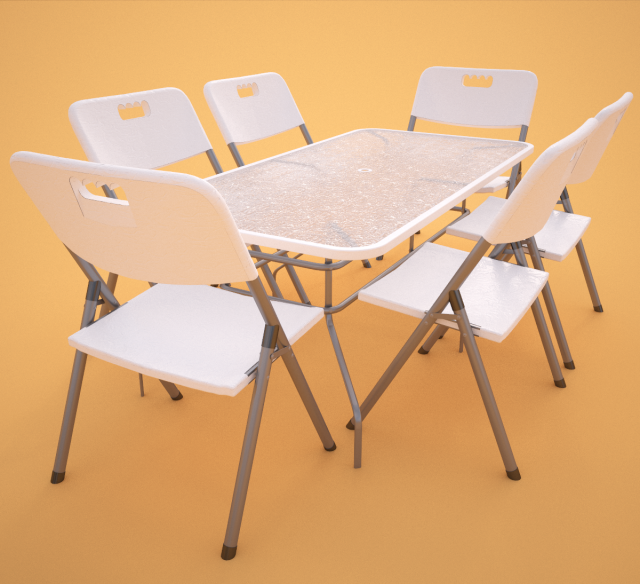 garden furniture 3d 3D Модель .c4d .max .obj .3ds .fbx .stl .blend 