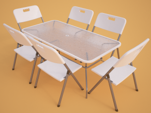 garden furniture 3d 3D Модель