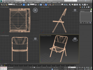 garden furniture 3d 3D Модель