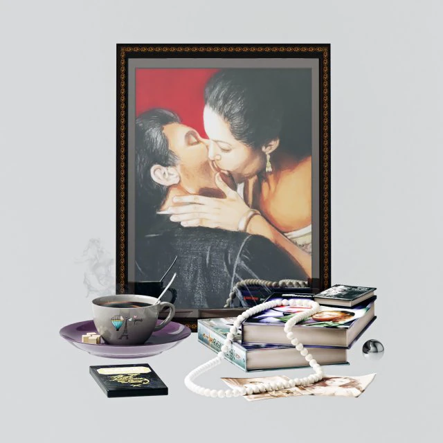 装饰套装 3D 模型 .c4d .max .obj .3ds .fbx .stl .blend 