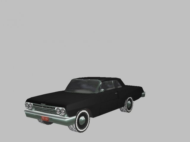 1962 chevrolet impala 3D 模型 .c4d .max .obj .3ds .fbx .stl .blend 
