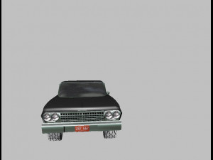 1962 chevrolet impala 3D 模型