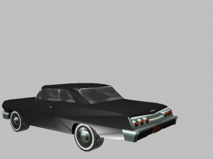 1962 chevrolet impala 3D 模型