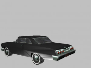 1962 chevrolet impala 3D Model