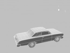 1962 chevrolet impala 3D Model