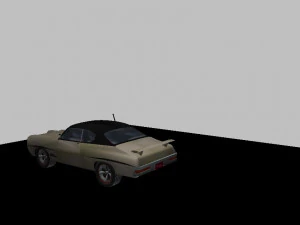 1970 pontiac gto judge 3D Model