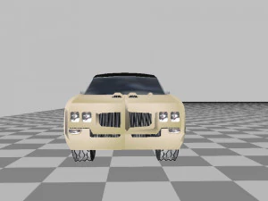 1970 pontiac gto judge 3D Model