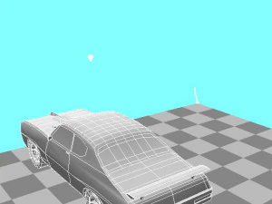 1970 pontiac gto judge 3D Model
