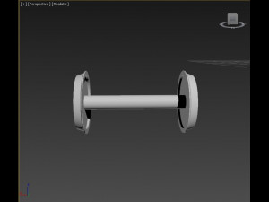 common steam locomotive front pilot wheel 3D मॉडल