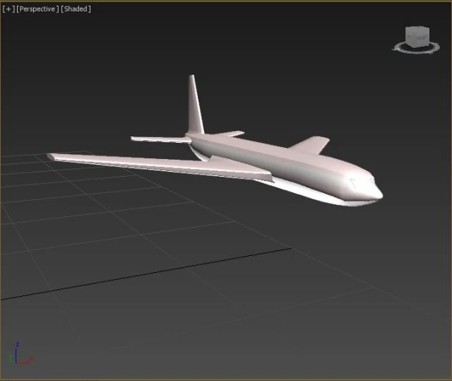aeronave Boeing 720 Modelo 3D .c4d .max .obj .3ds .fbx .stl .blend