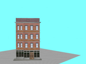 classic 30s building 1 3D 모델