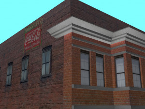 classic 30s building 1 3D 모델