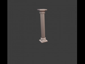 classic column - greek inspired 3D Model
