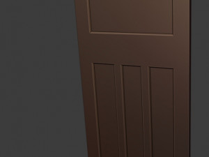 1920s door 1 3D Модель