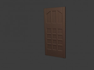1920s door 2 3D Model