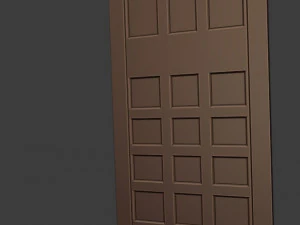 1920s door 2 3D Model