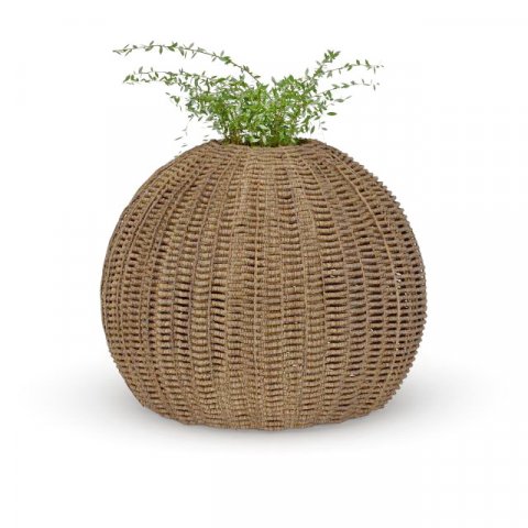 rattan pot planter 3D मॉडल .c4d .max .obj .3ds .fbx .stl .blend