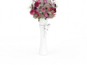 wedding flower Modello 3D