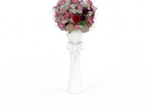 wedding flower Modello 3D
