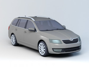 skoda octavia 3D Model