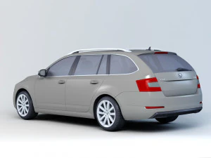 skoda octavia 3D Model
