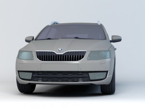 skoda octavia Model 3D