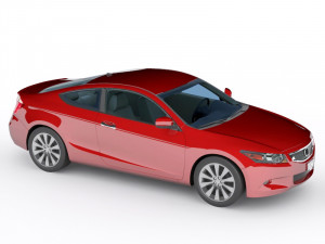 honda accord coupe 3D 모델