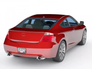 honda accord coupe 3D Model