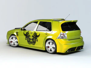 macchina dei graffiti Modello 3D