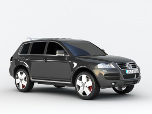 volkswagen touareg 3D Model