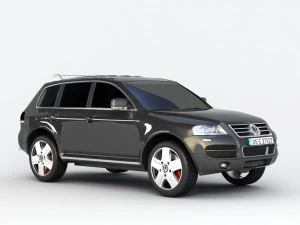 大众途锐 3D 模型