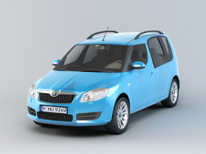 skoda roomster 3D Модель