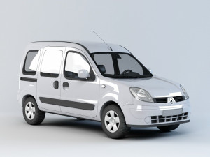 renault kangoo 3D मॉडल