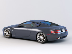 aston martin db9 3D Model