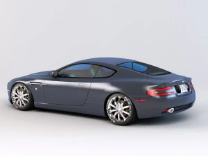 aston martin db9 3D Model