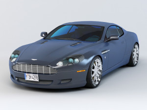 aston martin db9 3D Model