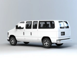 minibus 3D Model
