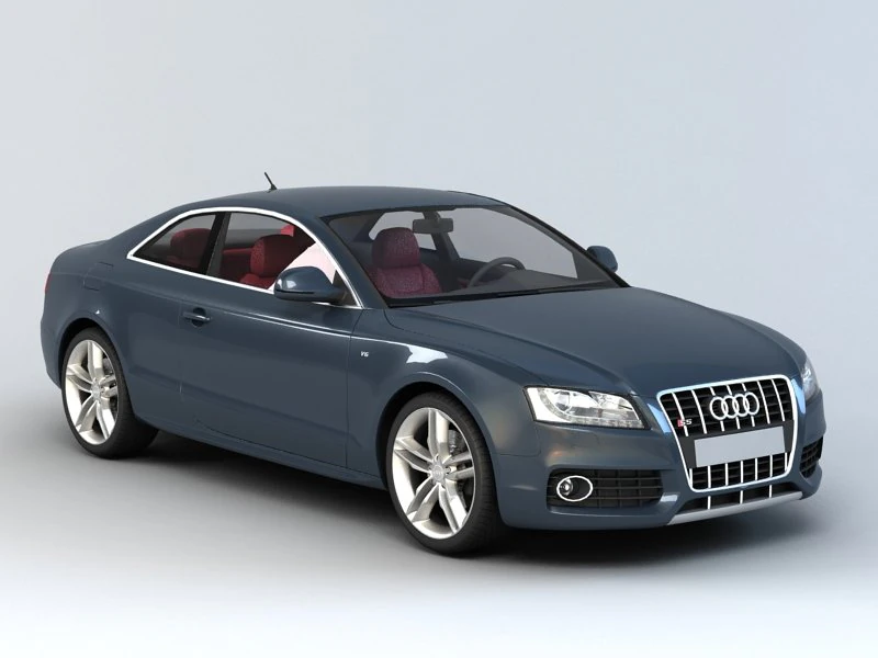 audi s5 coupe 3D Model .c4d .max .obj .3ds .fbx .stl .blend 