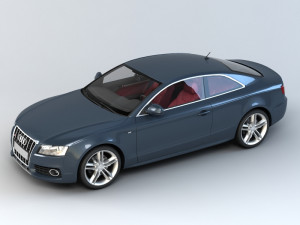 audi s5 coupe Modelo 3D