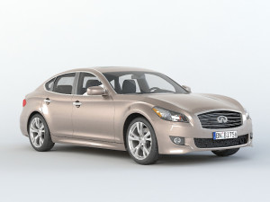 infiniti m56 3D Model