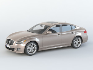 infiniti m56 Modelo 3D